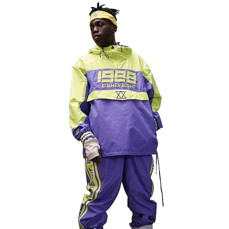 OEM/ODM Waterproof Color Hood Crane Snow Wear Race Suit Ski Jaket