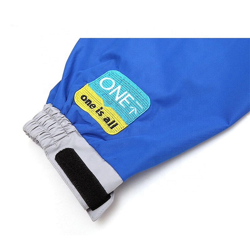 Thin Rubberized Polyester Hoody Waterproof Custom Outdoor Jacket