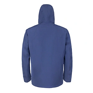 2020 windproof outdoor sportswear waterproof blue long outdoor jacket polyester windbreaker custom logo From Ruiniu Factory