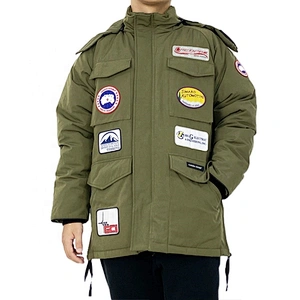 Oem Odm Custom Casacas De Pluma De Hombre Outerwear Branded Mens Puffer Coat From Ruiniu Factory