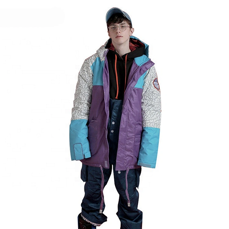 OEM ODM Outdoor Winter Snowsuit Waterproof Snow Suit Ski Jaket Men