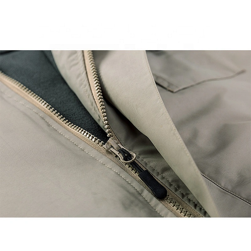 Oem/Odm Casacas Impermeables Acolchadas Windbreaker Fleeced Military Waterproof Long Outdoor Jacket From Ruiniu Factory