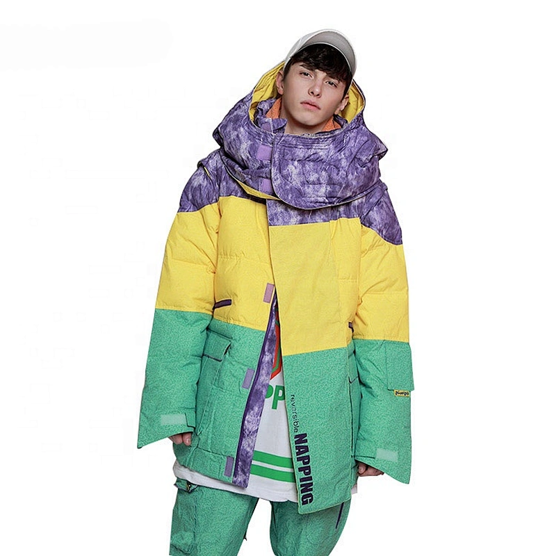 OEM ODM Custom Ski Speed Sports Coat Active Jacket Boy Color Snow Suit Ski