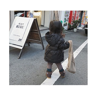 Stock Cheap Winter Kids Girl Down Jacket Coat Dress Children'S Boutique Clothes