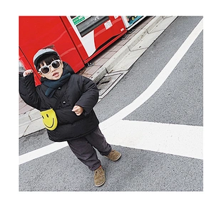 Cheap Puffy Winter Heated Waterproof Hoodie Children Clothes Duck Down Boy Puffer Jacket