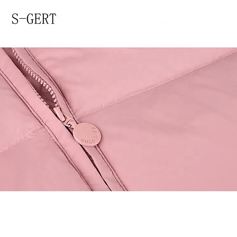 High Quality Pink White Duck Down Child Coat Clothes Children Cute Girl Jacket For Girls