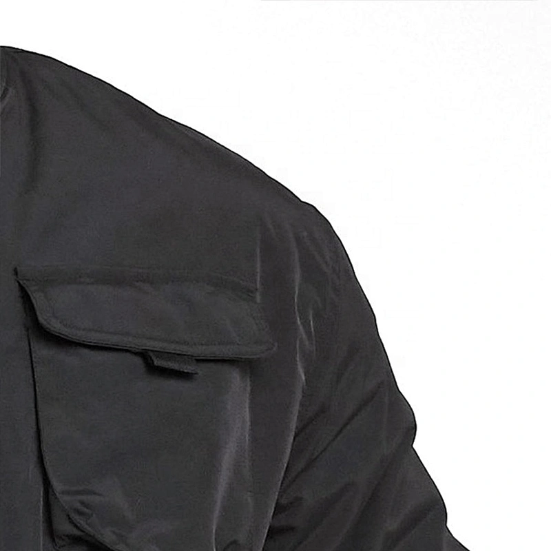 Oem Odm Custom Thin Men Streetwear Bomber Jacket