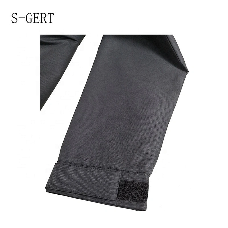 OEM ODM Black Cheap Custom Streetwear Windbreaker For Men