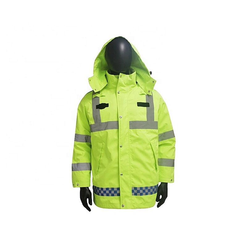 Oem Odm Winter High Visibility Reflective Style Jackets Rain Coat Color Reflective Men Jacket From Ruiniu Factory