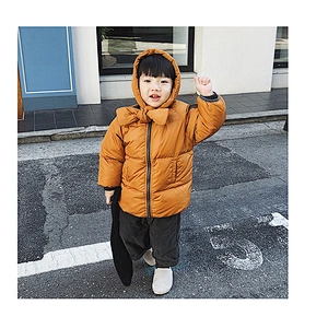 High Quality Fashion Duck Down Windbreaker Children Clothes Winter Jacket Boy