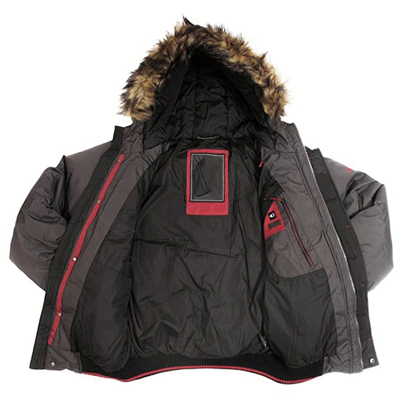 Oem Odm Down Hood Jacket 700 Fill Short Winter Lightweight Down Jacket