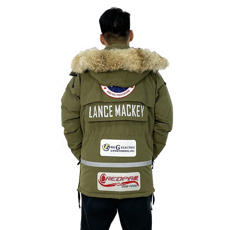 Oem Odm Custom Casacas De Pluma De Hombre Outerwear Branded Mens Puffer Coat From Ruiniu Factory