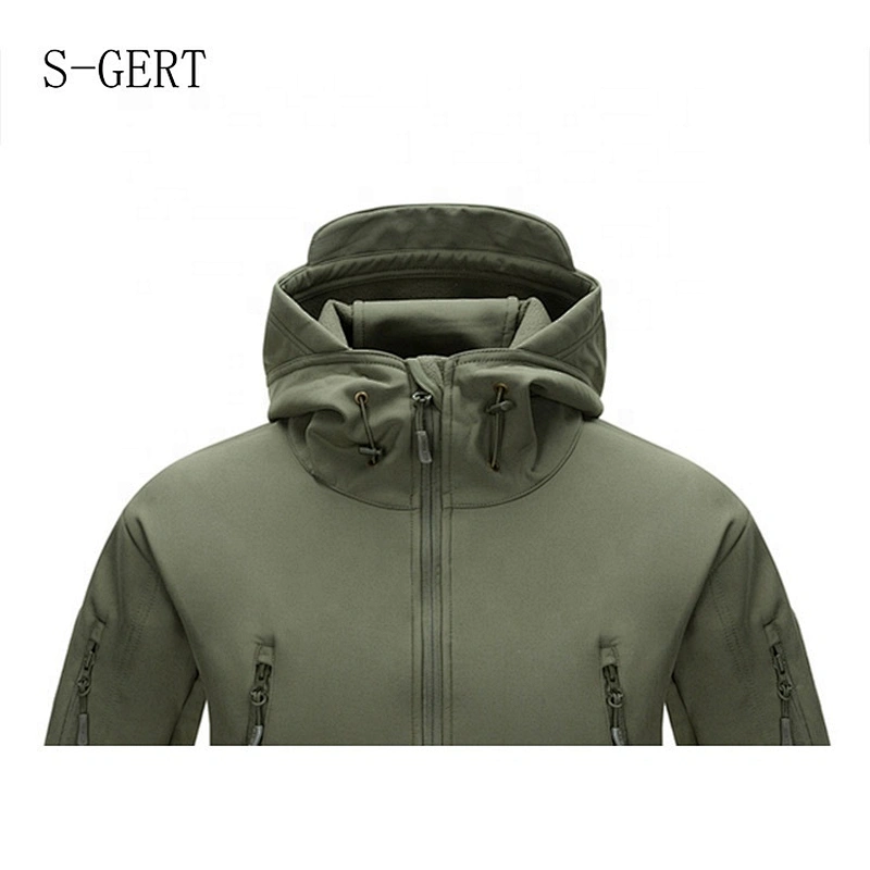 Sport Polyester OEM Outerwear Men Winter Outdoor Waterproof Fleece Liner Jacket