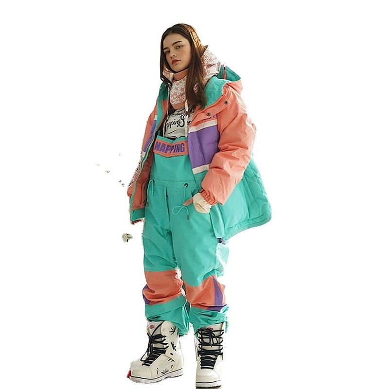 OEM/ODM Three Colors Mixed Customized Winter Outdoor Sports Women Snow Snowboard Custom Jacket Printing