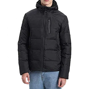 Oem Odm Ultra Light Blank Cropped Puffer Coat Winter Duck Men'S Down Coat