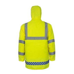 OEM/ODM Windproof Rescue Life Yellow Colour Reflective Jacket Custom Rain Proof High Visibility Reflective Safety Jackets