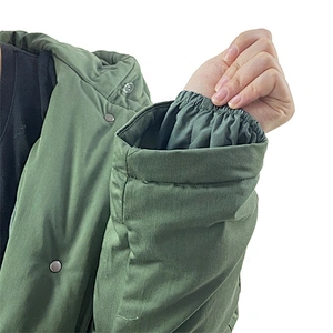 Oem Odm Custom Puffy Parker Long Down Feather Jacket From Ruiniu Factory