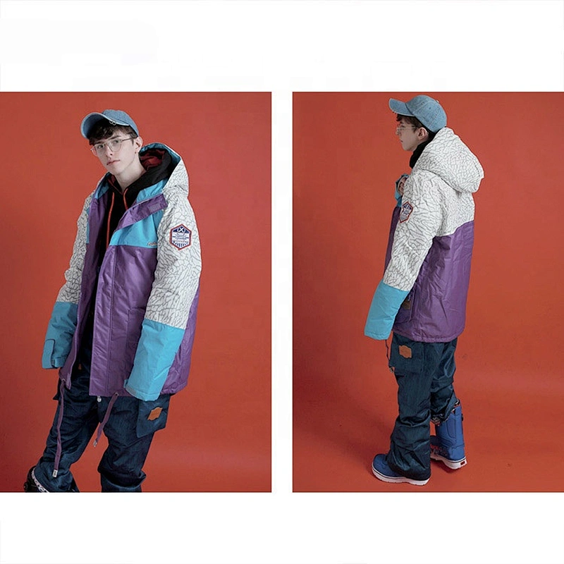 OEM ODM Outdoor Winter Snowsuit Waterproof Snow Suit Ski Jaket Men