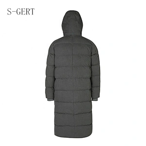 OEM ODM Casual Thick Hoodie Duck Down Jacket Long Custom Women Down Puffer Jackets