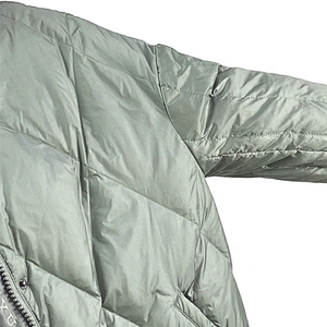 Oem Odm Custom Outerwear Women Down Jackets Long Sleeve Warm Parka Puffer Coat From Ruiniu Factory