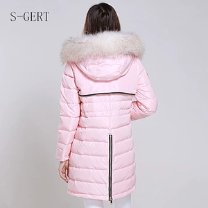 Goose Down Puffer Jacket Winter Light Ultra Light Down Packable Jacket Women