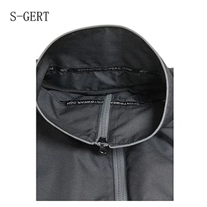 OEM ODM Blank Black Mens Custom Windbreaker Jacket