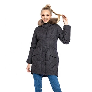 Oem Odm Fashion Long Winter Casaca Pluma Mujer White Goose Down Jacket Warm Women Puffer Jacket From Ruiniu Factory