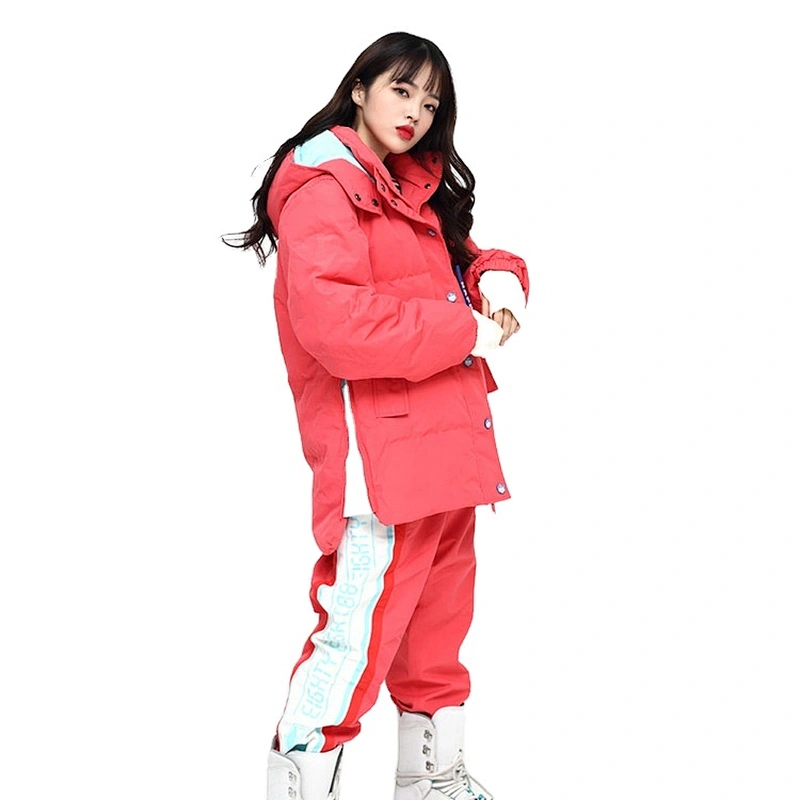 OEM/ODM Winter Professional Zipper Ski Clothing Woman Wear Girls Snow Suit Women