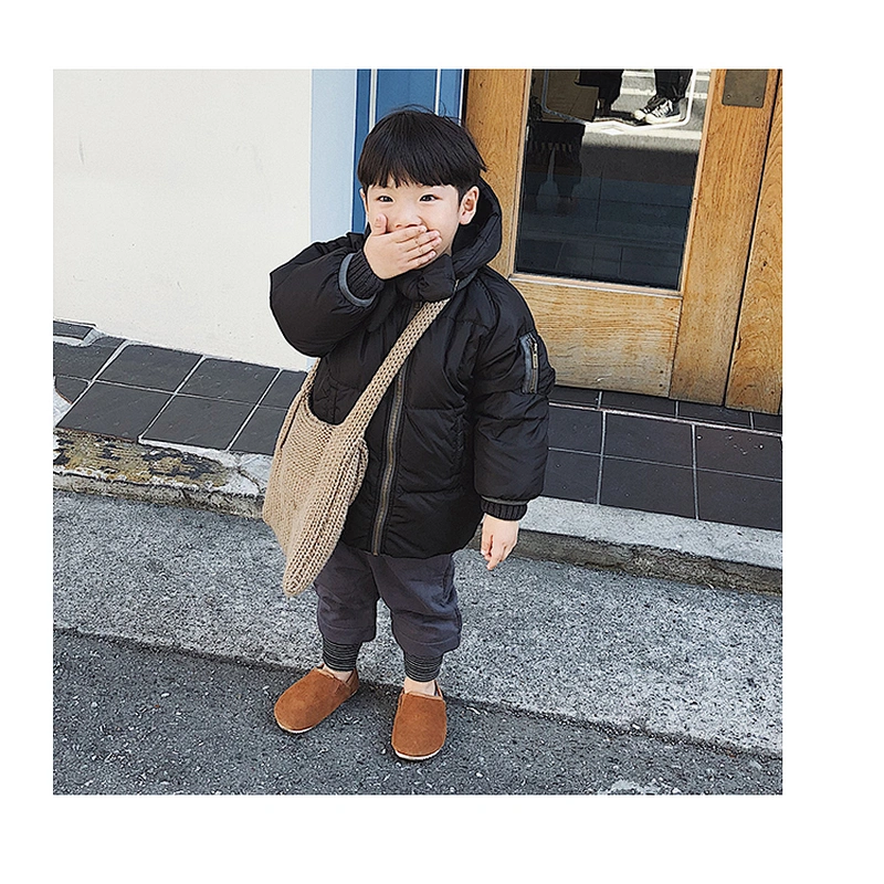 High Quality Fashion Duck Down Windbreaker Children Clothes Winter Jacket Boy