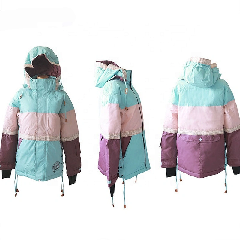 OEM ODM Winter Skiing Snowboard Clothing Ski Snow Wear Design Woman Snowsuit