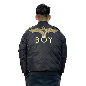 Oem Odm Custom Black Outerwear Cropped Cocat Winter Duck Down Jacket Puffer Jacket Men From Ruiniu Manufacturer