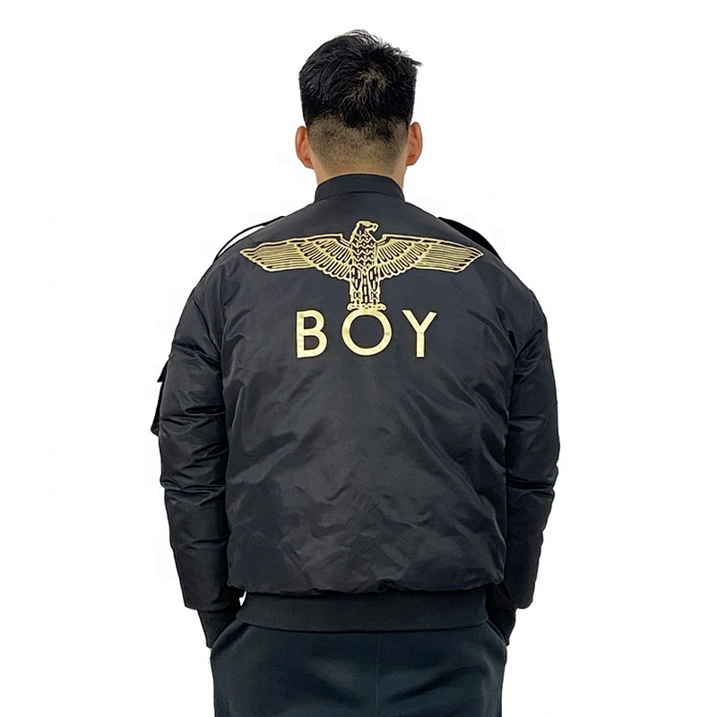 Oem Odm Custom Black Outerwear Cropped Cocat Winter Duck Down Jacket Puffer Jacket Men From Ruiniu Manufacturer