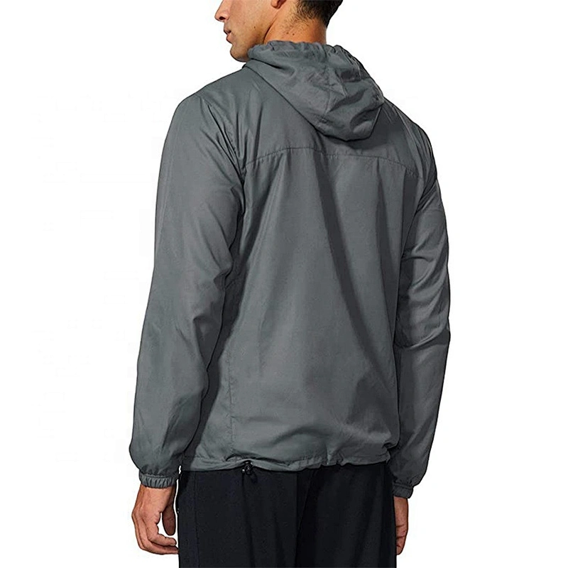 Oem Dom Hooded Blank Windbreaker Rain Jacket Waterproof Hombre Casaca Impermeable From Ruiniu Manufacturer