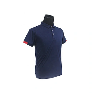 Oem Odm Custom Quick Dry Polo Shirt Navy Blue Men Sportswear Plain Polo T-Shirt From Ruiniu Factory