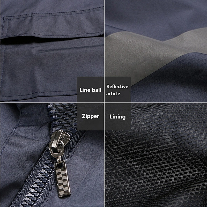 Oem Odm Color Reflective Jacket Running Police Fasion Light Reflective Jacket From Ruiniu Manufacturer