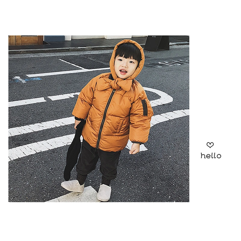 High Quality Fashion Duck Down Windbreaker Children Clothes Winter Jacket Boy