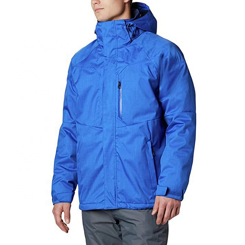 Oem Odm  Winter Navy Blue Snow Snowboard Waterproof Ski Jacket Windproof Rain Jacket