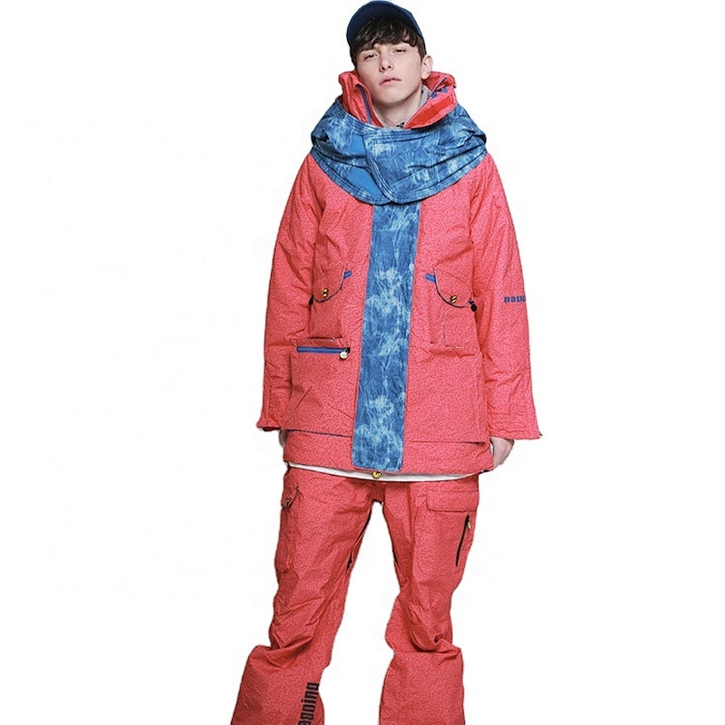 OEM ODM Breathable Waterproof Down Boy Snow Suit Snowboarding Jackets Waterproof