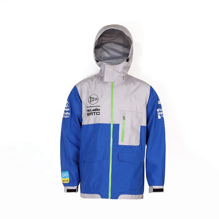 OEM ODM Winter Thick Windproof Jacket Blue Mens Lightweight Windbreaker Jacket Motorcycle Waterproof