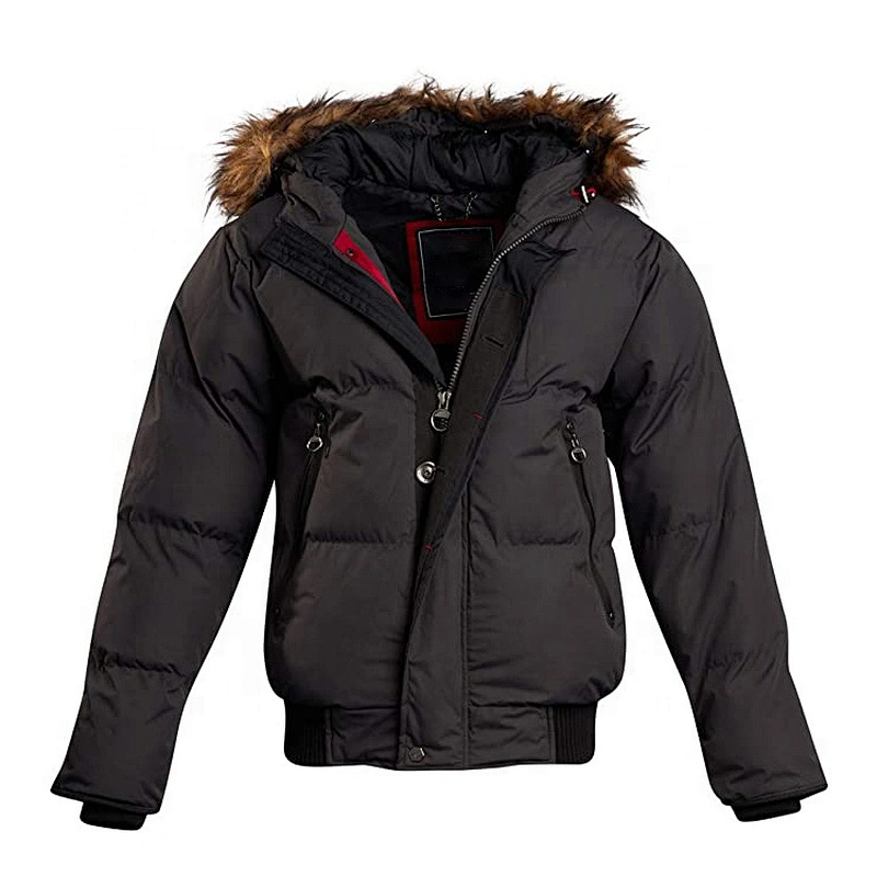 Oem Odm Down Hood Jacket 700 Fill Short Winter Lightweight Down Jacket