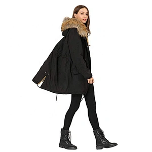 Oem Odm Manufacturers Duck Down Jacket Women Casacas Parka Mujer Puffer Jackets Female from Ruiniu factory