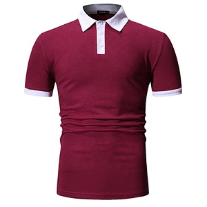Oem Odm Brand Office Round Neck Polo Shirt Black Dryfit Man Polo T-Shirt From Ruiniu Manufacturer