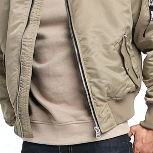 2019 OEM ODM Summer Autumn Pilot Jacket Custom Youth Flight Stylish Fashion Men's Bomber Jacket
