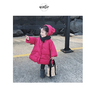 Cute Stock Winter Warm Child Clothes Down Jacket Kids Girl For Children
