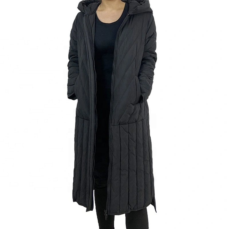 Oem Odm 2020 Outerwear Doudoune Legere a Capuche Femme Quality Hooded Puffer Coat From Ruiniu Manufacturer