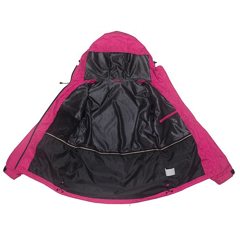 Oem/Odm Windproof Hoodie Outdoor Sport Polyester Jacket Wind Break Casacas Impermeables Mujer Custom Waterproof Jacket