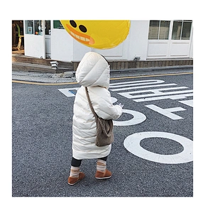 Long Thick Hooded Cute Girls Kids Girl Down Jacket Winter Clothes For Children