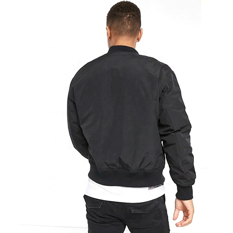 Oem Odm Custom Thin Men Streetwear Bomber Jacket