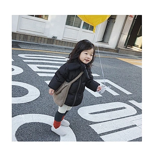 Waterproof Raincoat Girls Heated Warm Down Jacket Children Clothes Wholesale