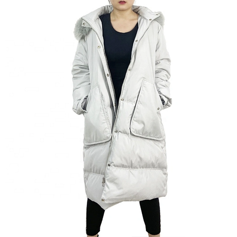 Oem Odm Casacas Para El Frio Cheap Hooded Duck Down Winter Jacket From Ruiniu Factory